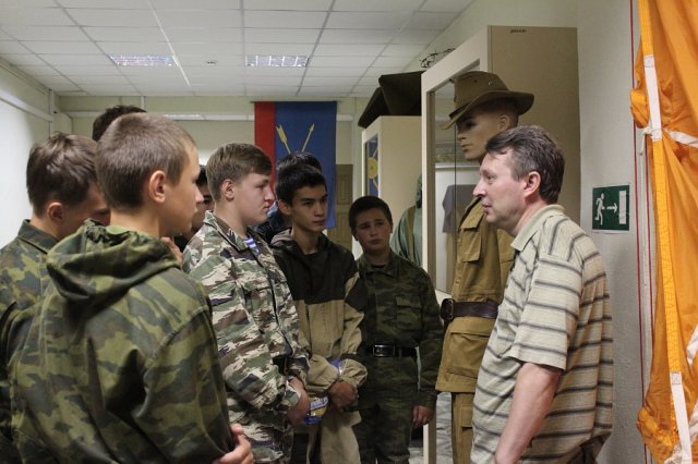 В музее боевой славы