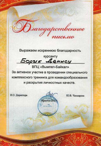 Борик Денис