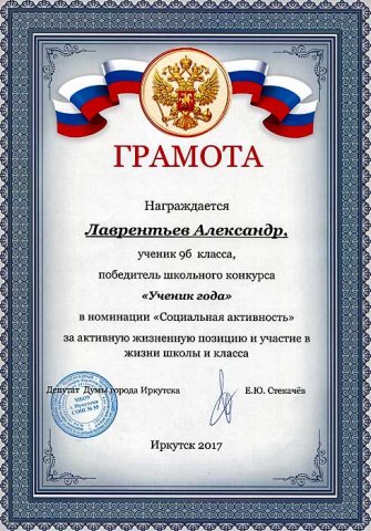 Лаврентьев Александр