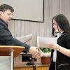 Награждение участников турнира по пейнтболу в 55 школе