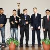 Награждение участников турнира по пейнтболу в 55 школе