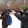 Пейнтбол в 55 школе. 2016.03.20