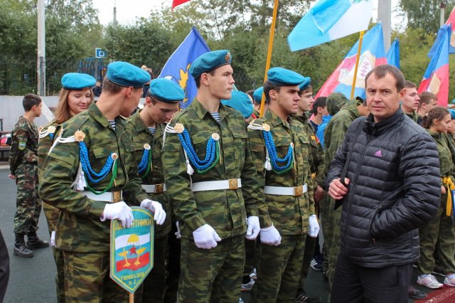 Первые военно-спортивные игры в Иркутске