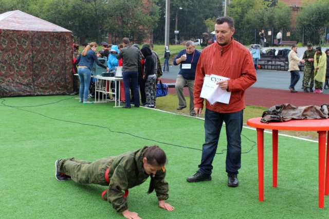 Первые военно-спортивные игры в Иркутске