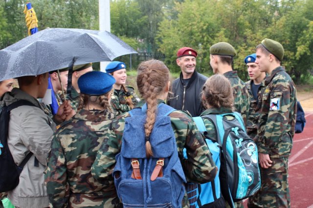 Первые военно-спортивные игры в Иркутске