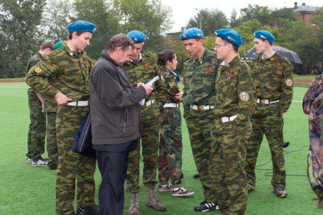 Первые военно-спортивные игры в Иркутске