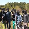 Пополнение в отряде и игра в пейнтбол
