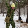 Васильковый берет для ВПЦ 