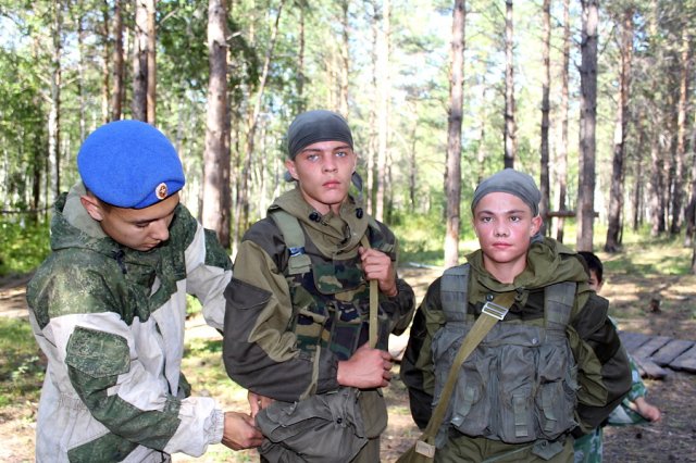Выезд, посвященный спецназу ВВ